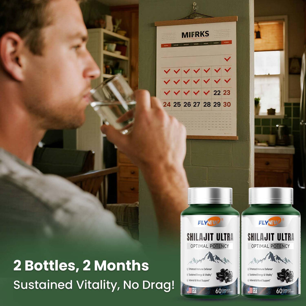 Shilajit Ultra – Premium Shilajit & L-Arginine Complex