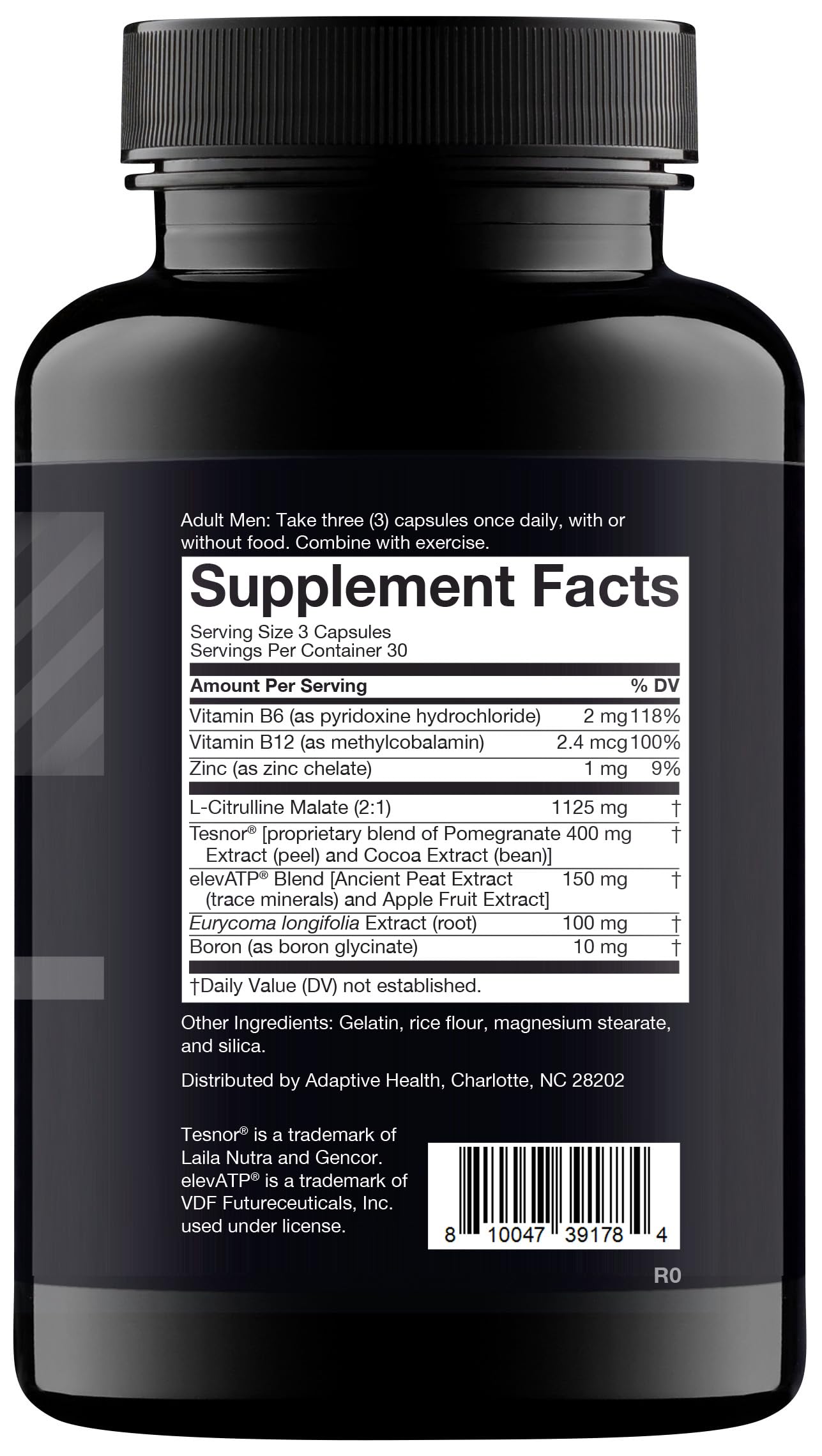 Nugenix Total-T: Testosterone Boosting Formula - 90 Capsules (30 Servings)