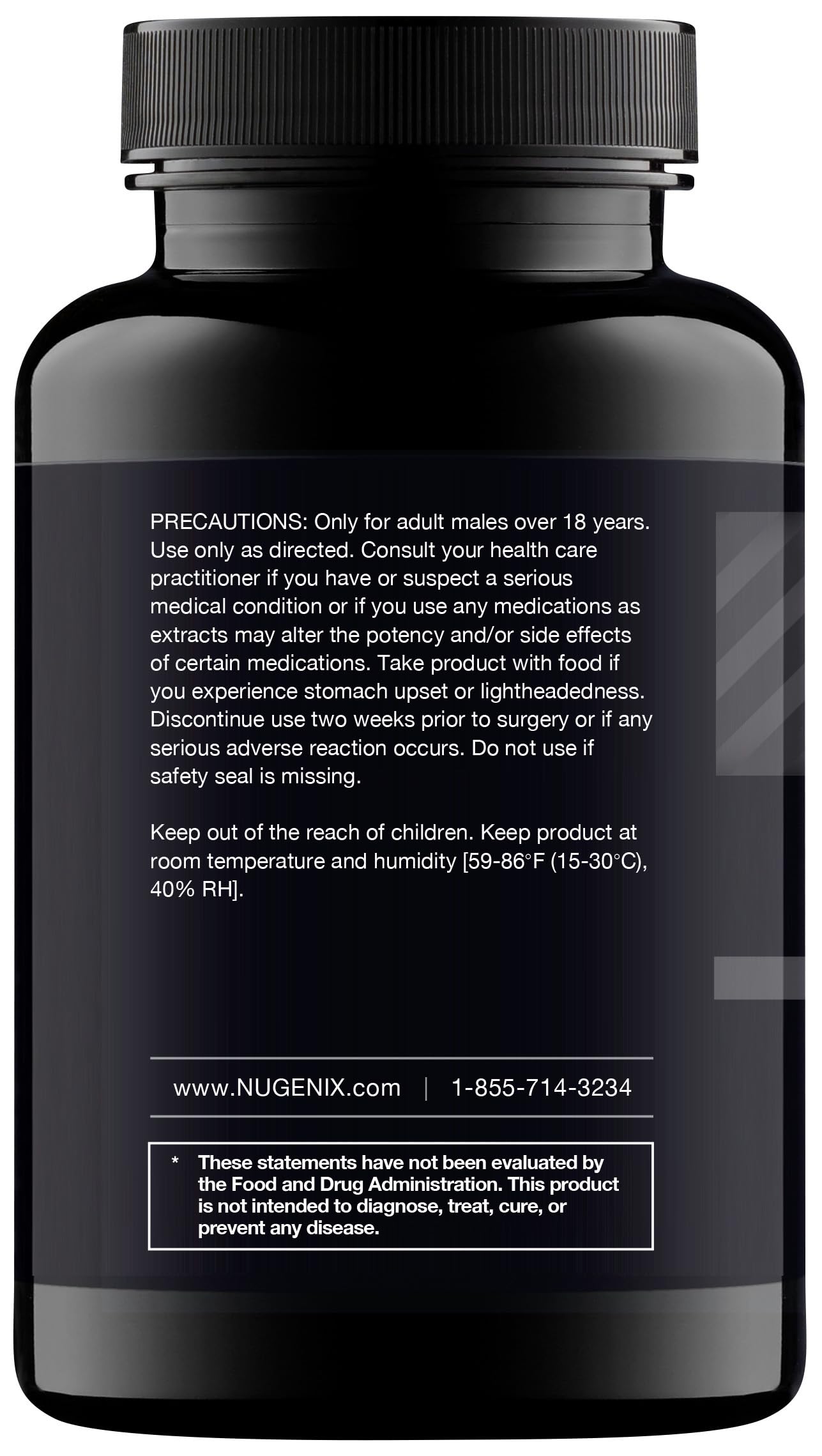 Nugenix Total-T, Free and Total Testosterone Booster Supplement for Men, 180 Count
