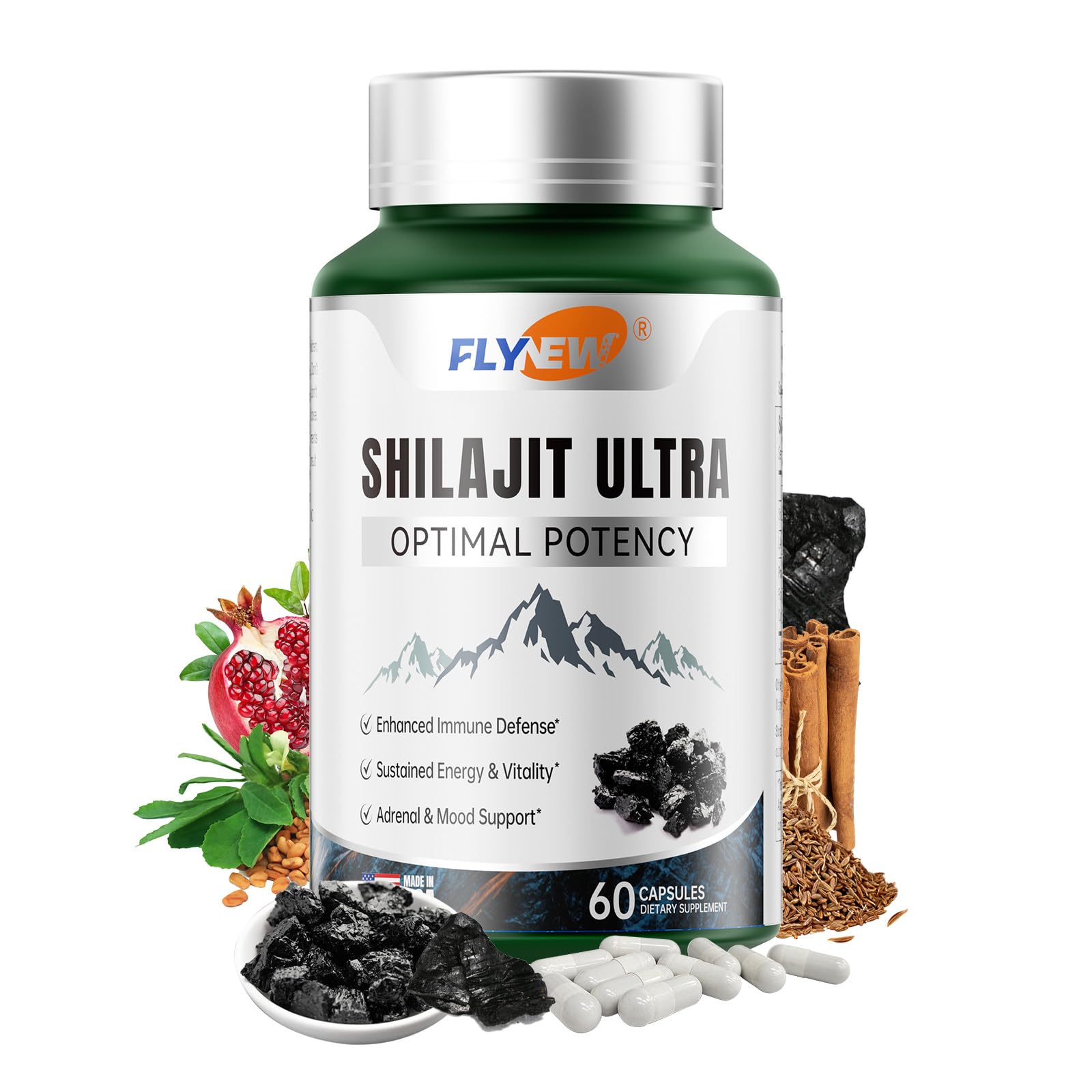 Shilajit Ultra – Premium Shilajit & L-Arginine Complex