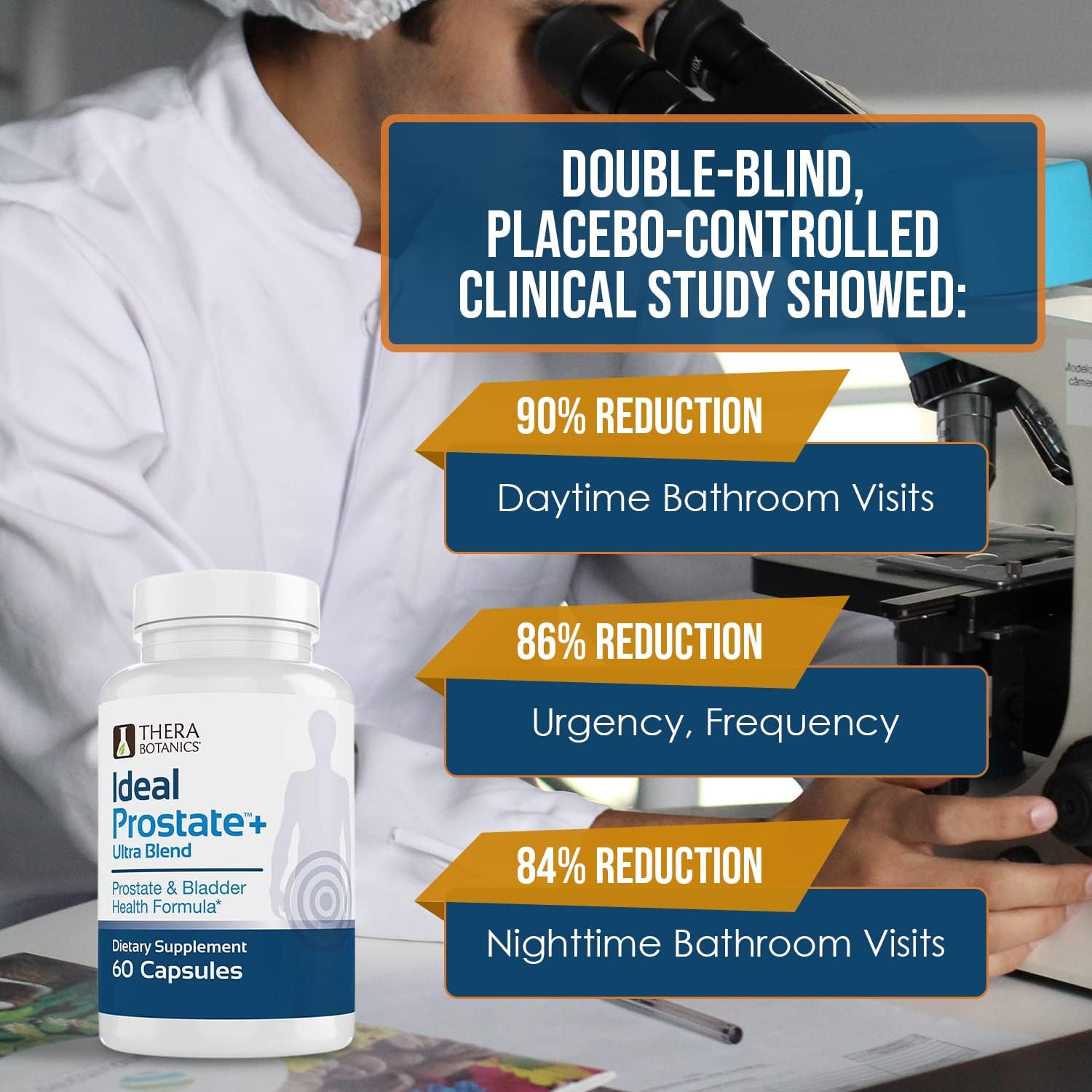 Men’s Prostate Support Supplement with Saw Palmetto, Lycopene & Reishi Mushroom – Natural Wellness Capsules | Ideal Prostate Plus Ultra