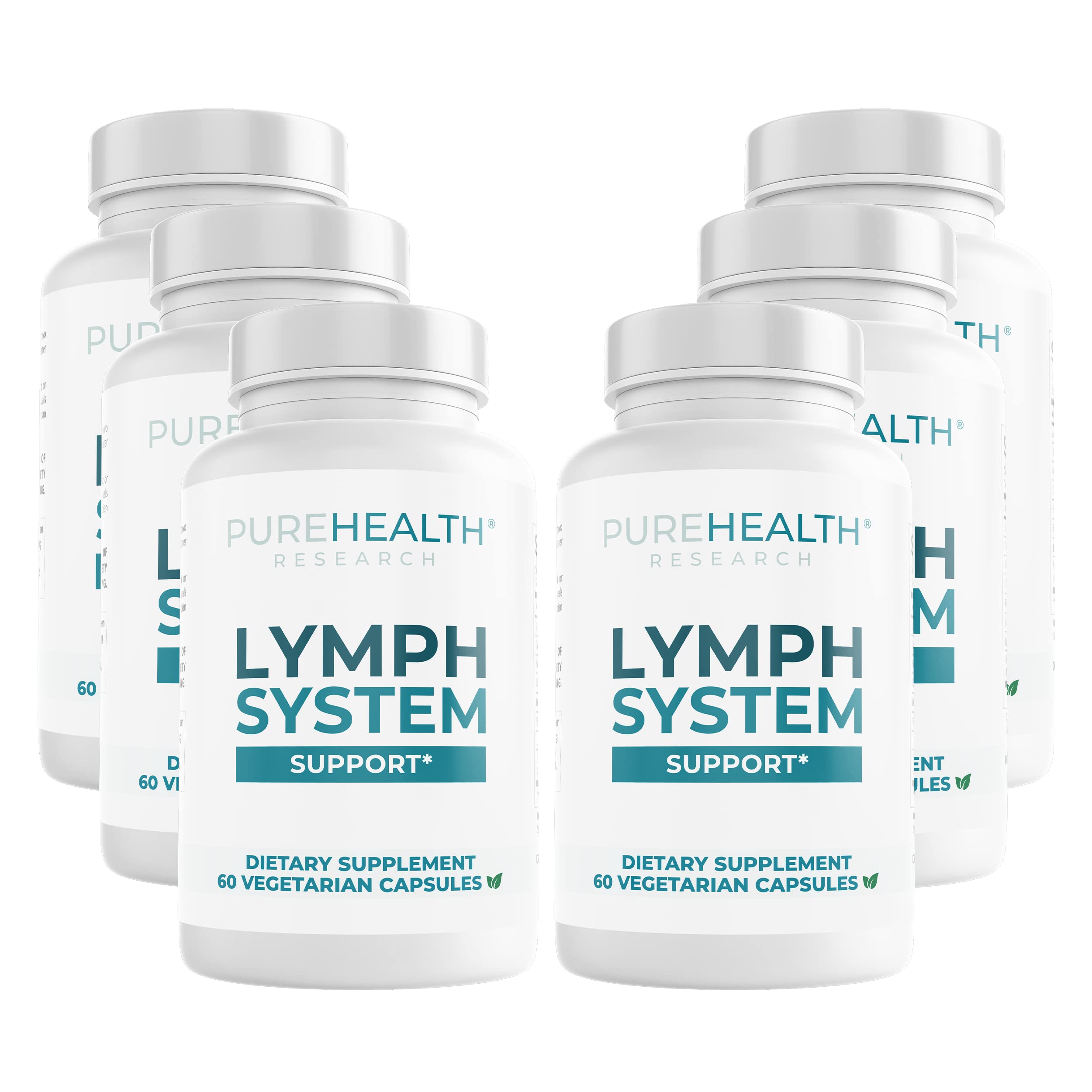 PureHealth Research Lymph System Capsules - Reduces swelling, lymphatic support