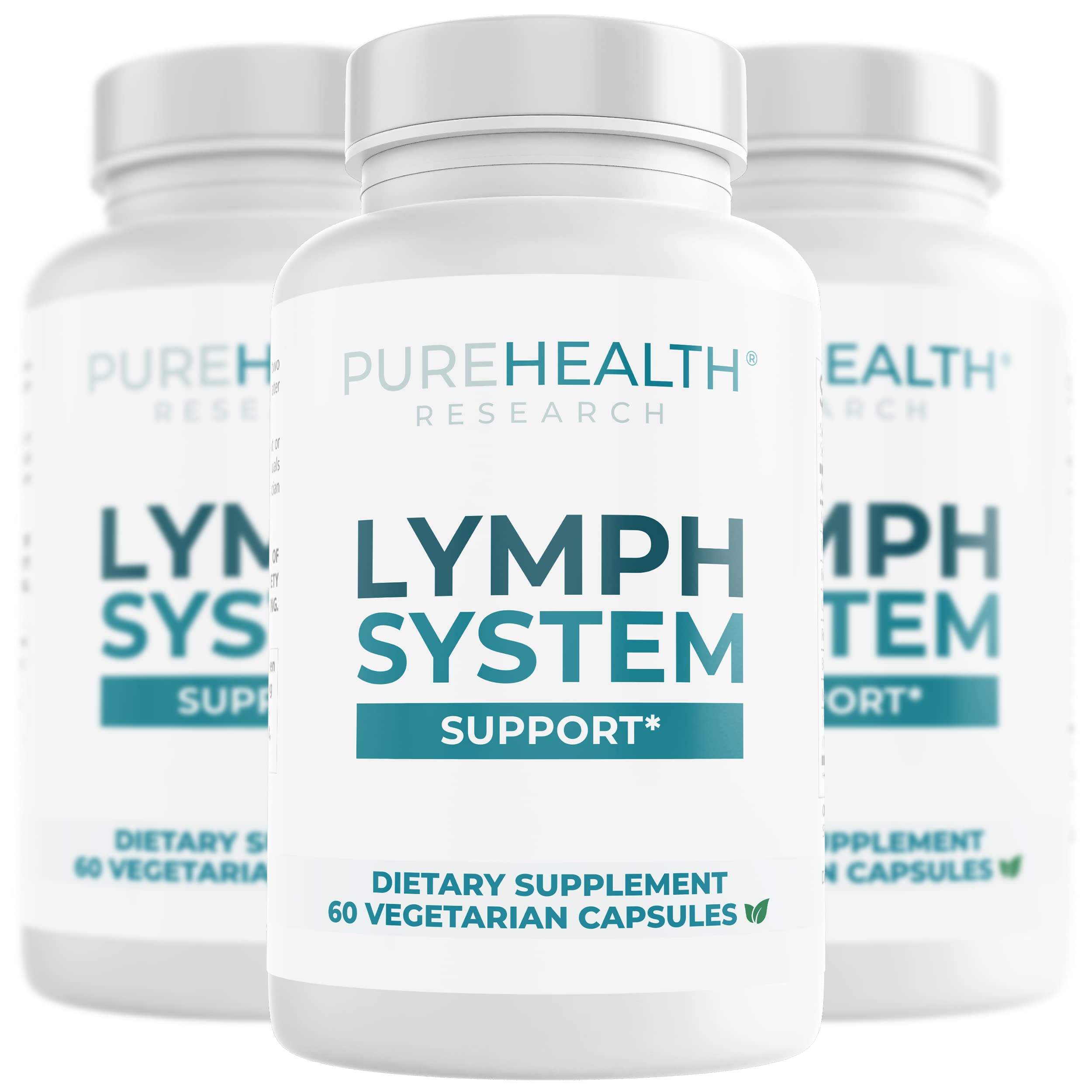 PureHealth Research Lymph System Capsules - Reduces swelling, lymphatic support