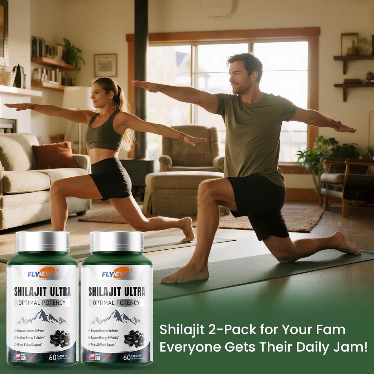 Shilajit Ultra – Premium Shilajit & L-Arginine Complex