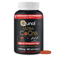 Qunol Ultra CoQ10 100mg Softgels- 3X Better Absorption Coenzyme Q10 Supplements - Antioxidant Supplement for Vascular and Heart Health & Energy Production