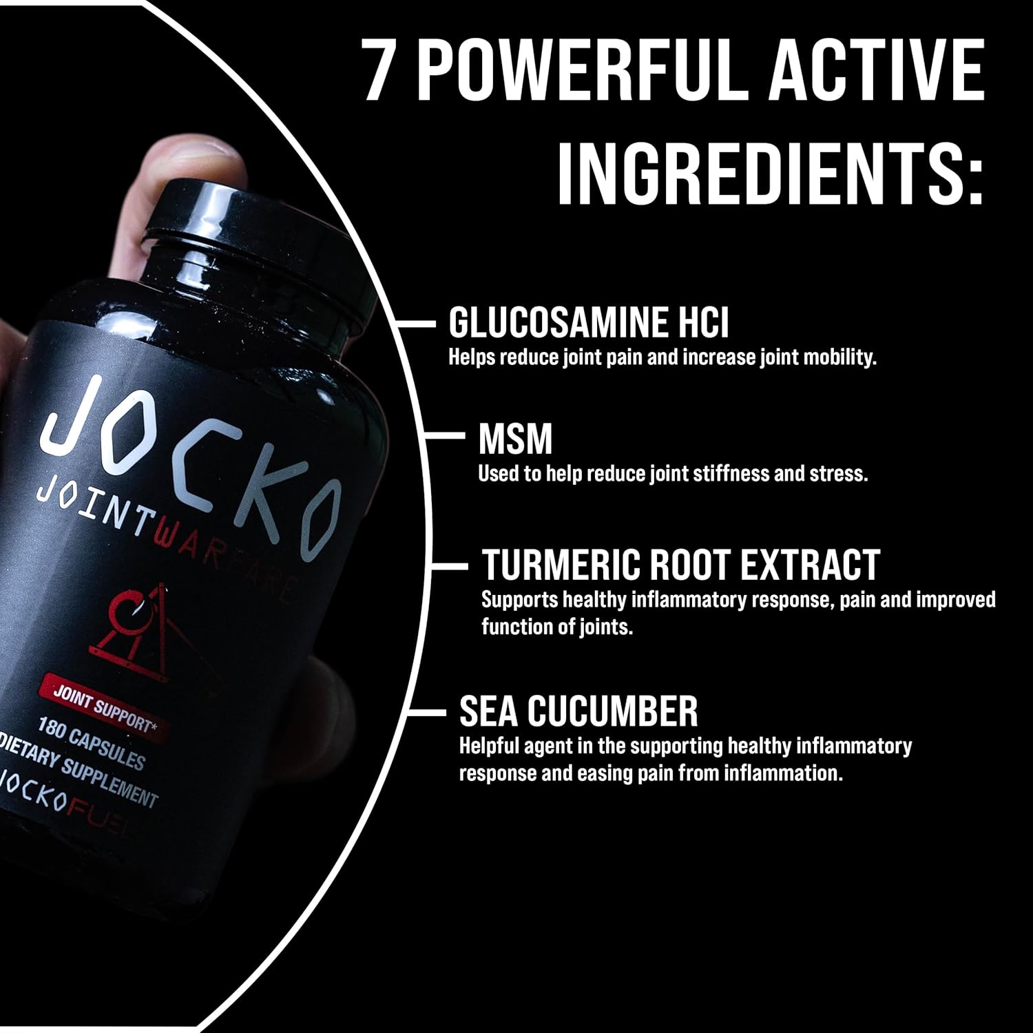 Jocko Fuel Joint Support Supplement - 180 Capsules