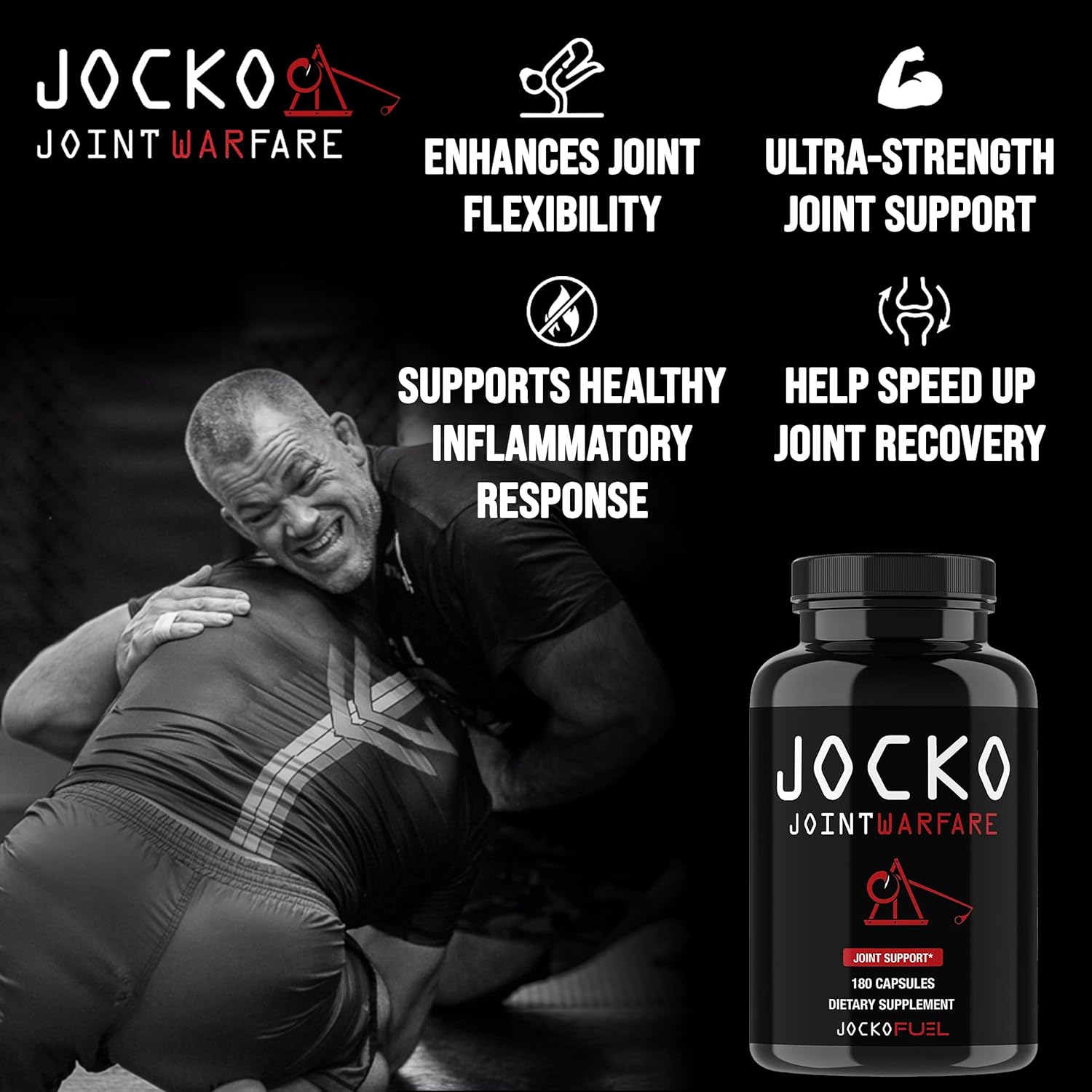 Jocko Fuel Joint Support Supplement - 180 Capsules
