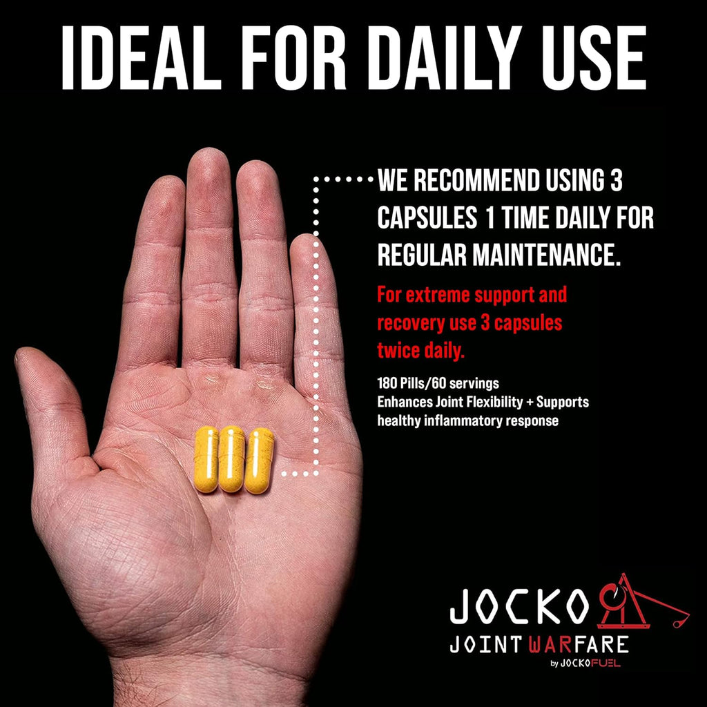 Jocko Fuel Joint Support Supplement - 180 Capsules