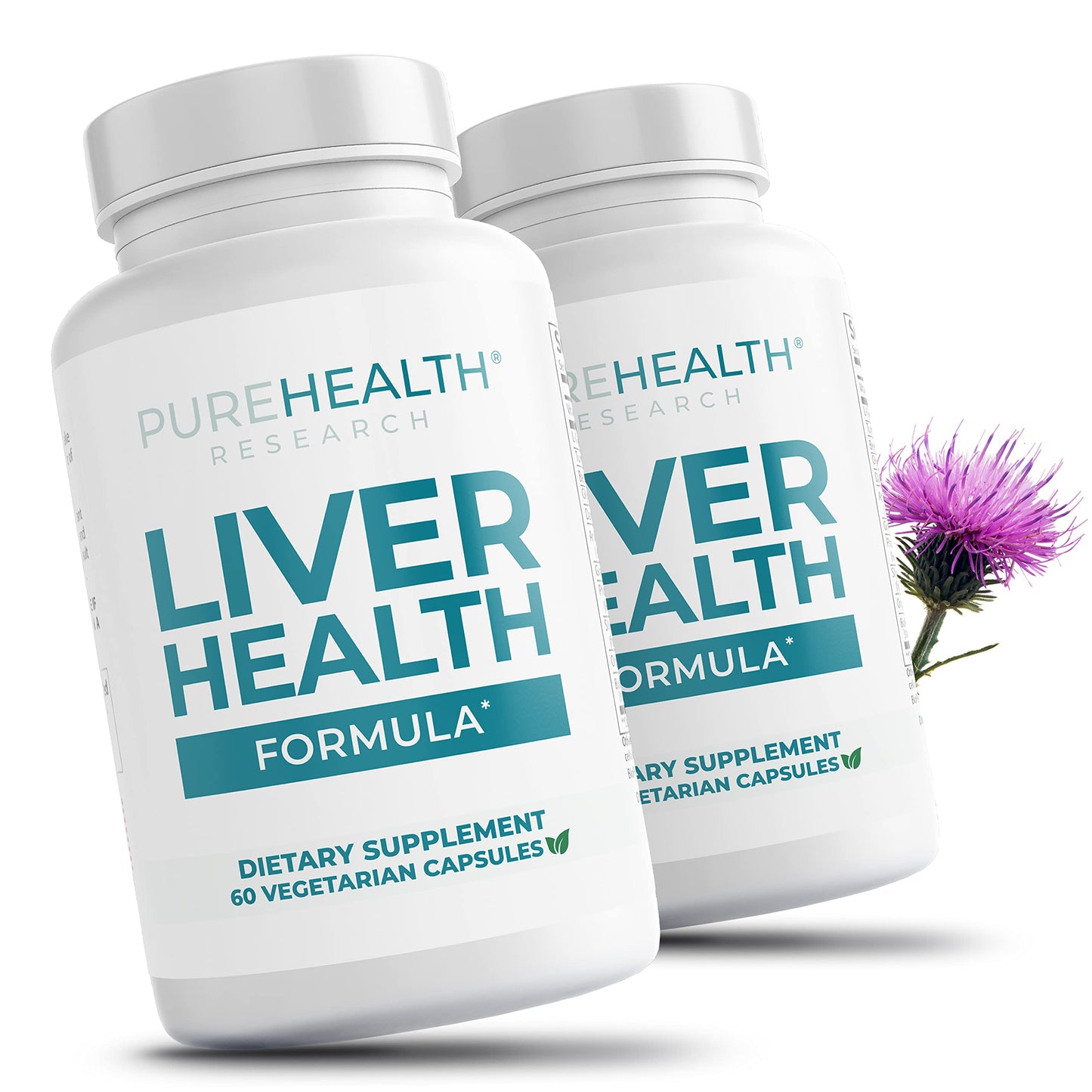 Liver Health – Liver Cleanse Detox & Repair with Artichoke Extract, Milk Thistle, Dandelion Root, Turmeric, Berberine to Healthy Liver Renew with 11 Natural Nutrients, 30 Days Supply