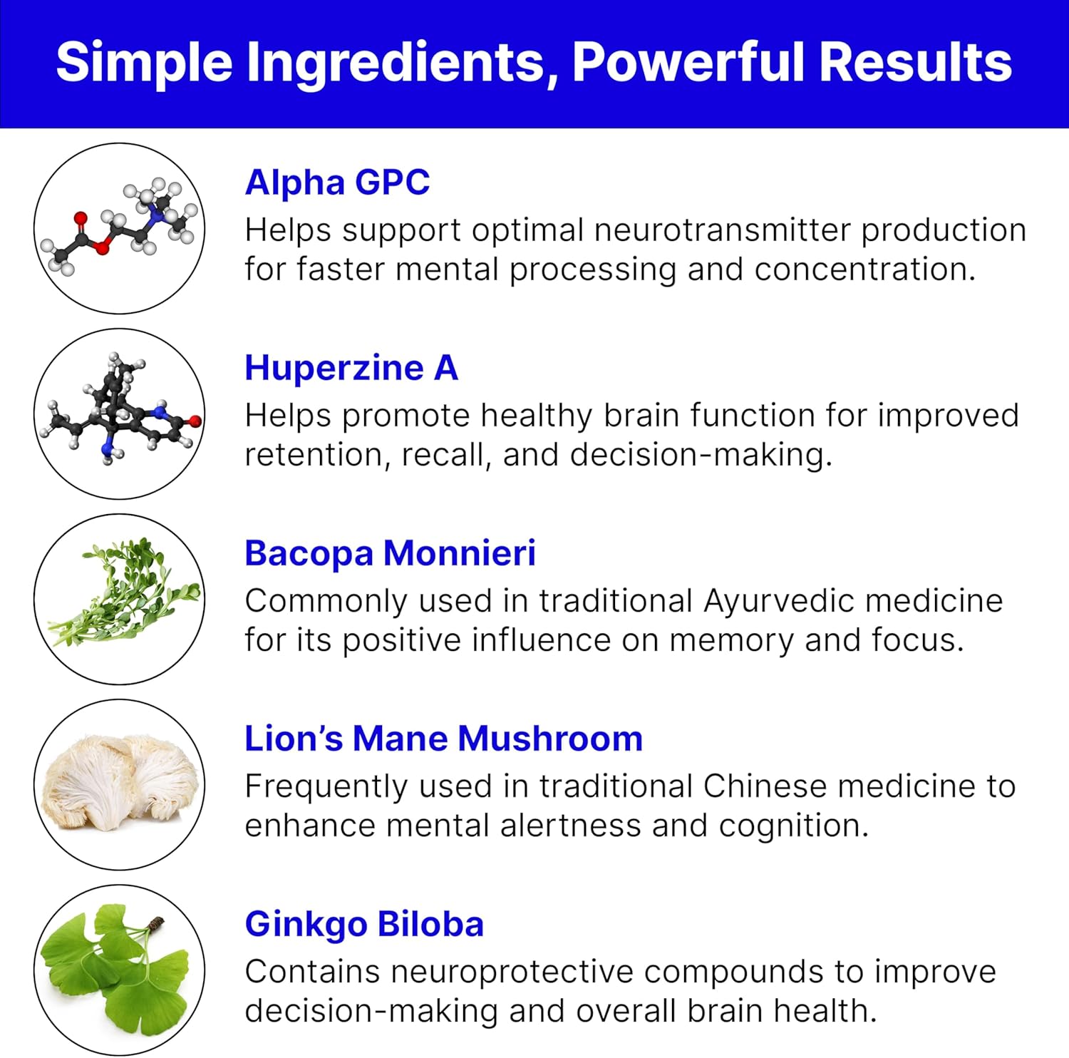 RediMind Natural Cognitive Support Supplement