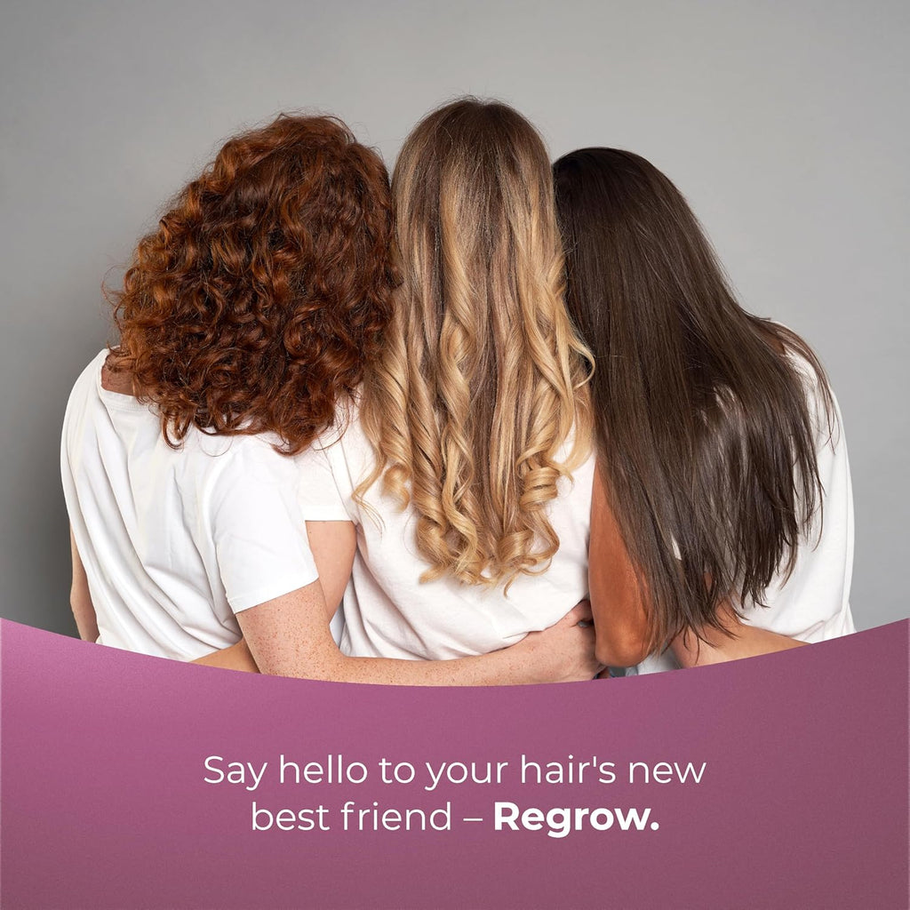 PUREHEALTH RESEARCH ReGrow - Hair Growth Vitamins  for Women & Men - 60 Capsules