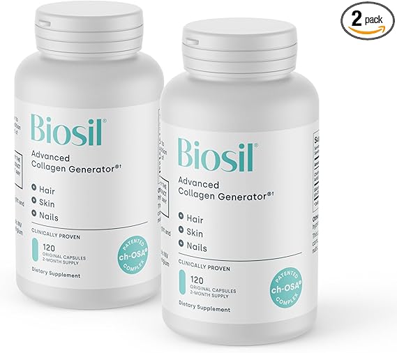 Biosil Collagen Generator - 120 Original Capsules 2 Pack