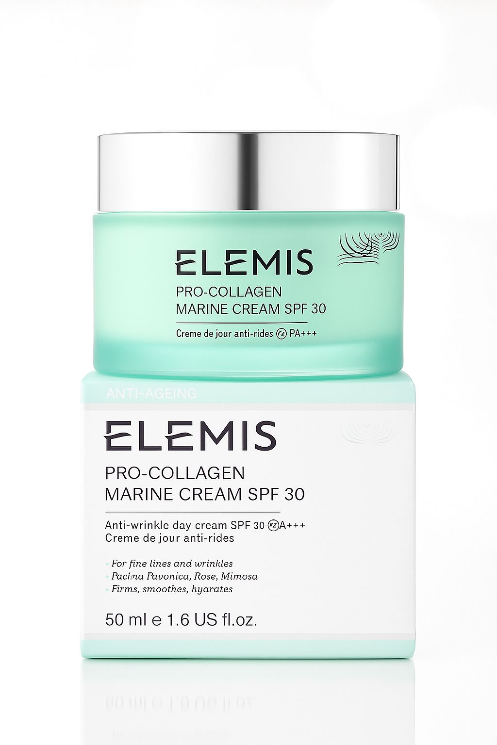 Elemis Pro-Collagen Marine Face Cream SPF 30 Anti-Wrinkle Moisturizer 1.6 oz / 50ml New