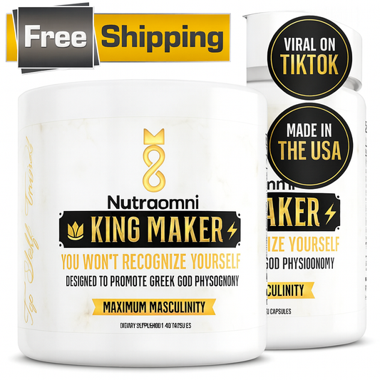 King Maker – 13-in-1 Anabolic Supplement for Men Pack of 2| Stamina, Lean Muscle Growth & Recovery with Tongkat Ali (LJ100) – 120 Capsules