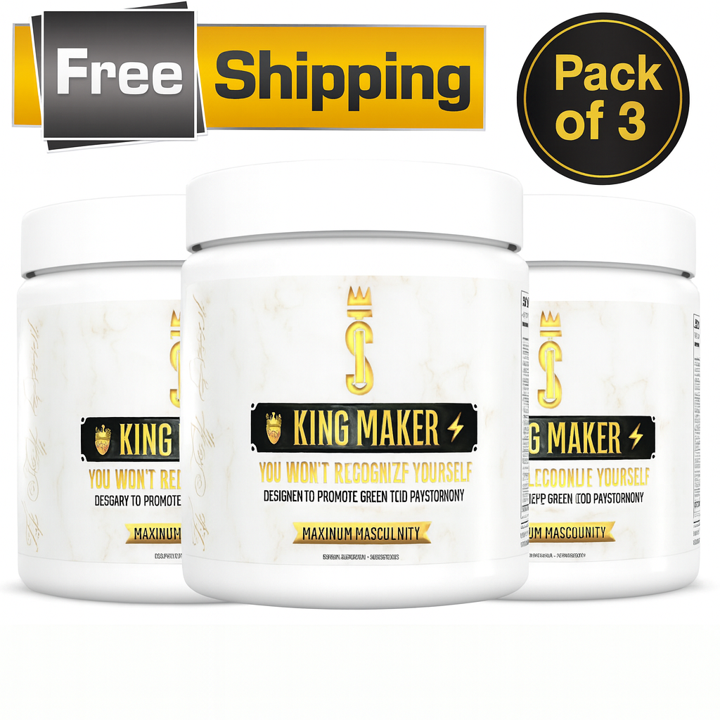 KING MAKER: The Natural Power Boost Every Man Needs